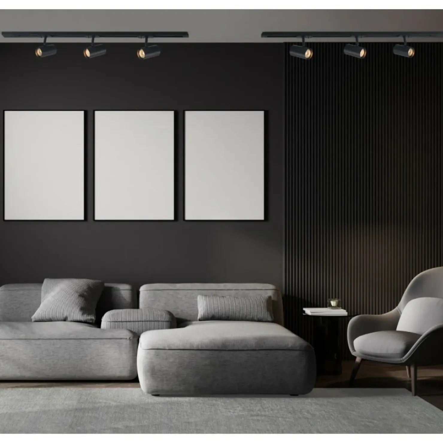 Metrowa listwa z reflektorami 913621-3-BL-SET z serii MARVI TR JAZZ BL*Sklep Kaja Flash Sale