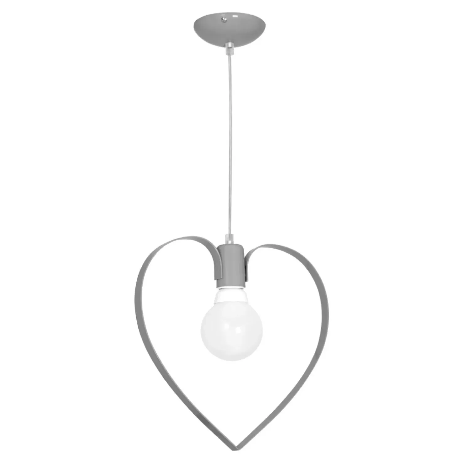 Store Sklep Kaja Minimalistyczna, dziecięca lampa MLP9822 AMORE GREY | Kaja Oświetlenie szary