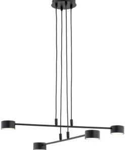 Sale Sklep Kaja Minimalistyczna, industrialna lampa wisząca 1339/4 MODUS | Kaja czarny