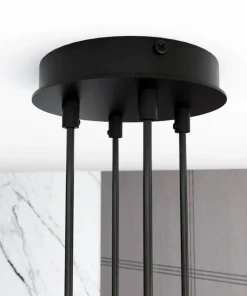 Sale Sklep Kaja Minimalistyczna, industrialna lampa wisząca 1339/4 MODUS | Kaja czarny