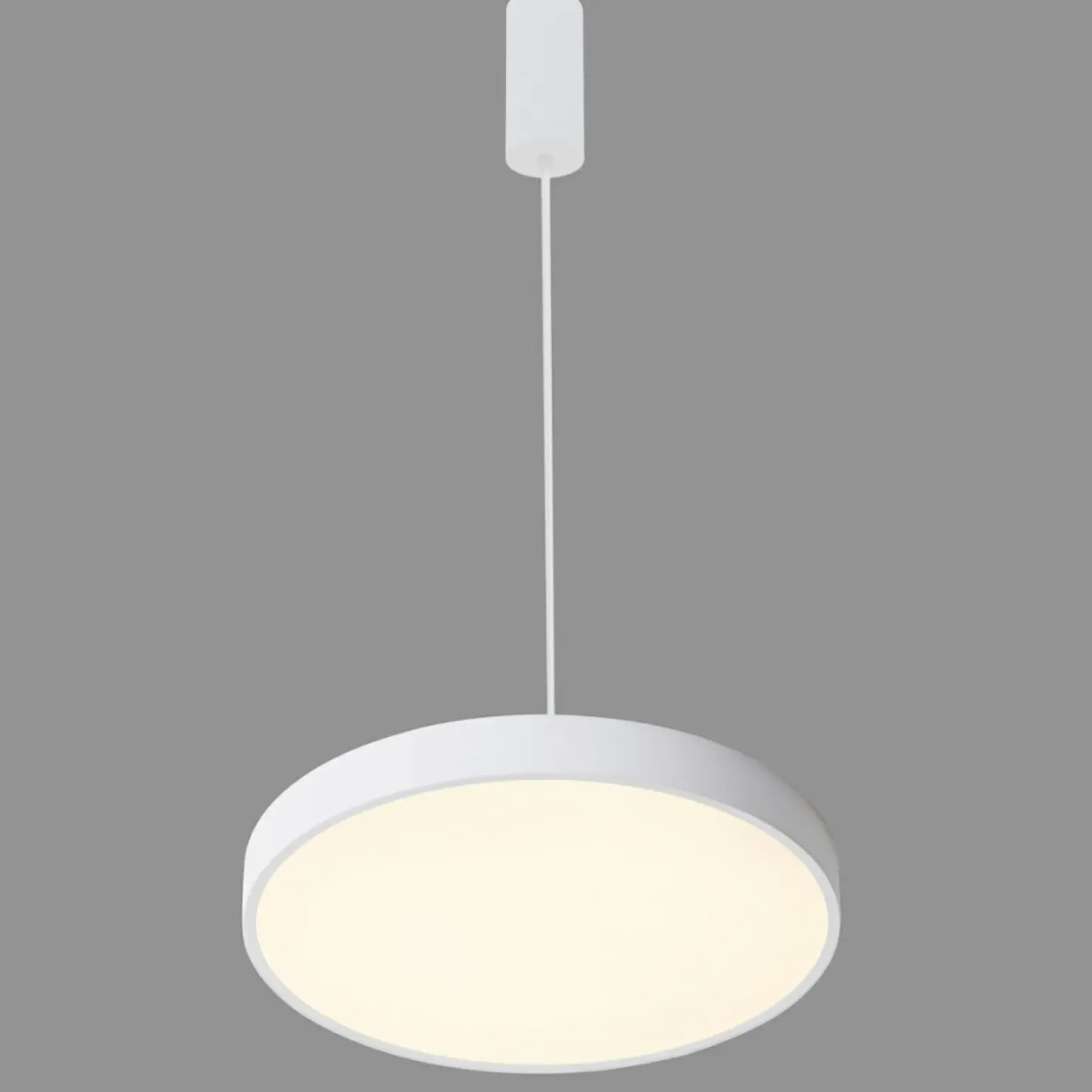 Best Sale Sklep Kaja Minimalistyczna lampa LED ⌀40cm 5361-830RP-WH-3 ORBITAL | Kaja