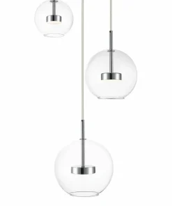New Sklep Kaja Minimalistyczna lampa LED do salonu P0428-03L-F4AC ENCELADUS | Kaja