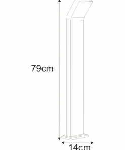 Minimalistyczna lampa ogrodowa 79cm K-8148 VIDAR | Kaja Oświetlenie*Sklep Kaja Cheap