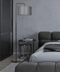 Minimalistyczna lampa podłogowa do sypialni 570/3 TRAPO | Kaja*Sklep Kaja Clearance