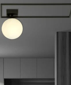 Minimalistyczna lampa sufitowa z białą kulą 1130/1A IMAGO | Kaja*Sklep Kaja Flash Sale