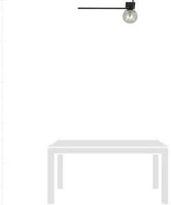 Minimalistyczna lampa sufitowa, ciemna kula 1131/1F IMAGO | Kaja*Sklep Kaja Flash Sale