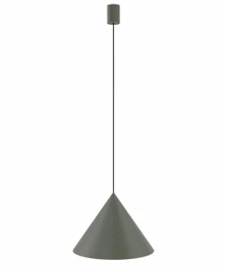 Hot Sklep Kaja Minimalistyczna lampa wisząca do salonu ⌀35cm 10879 ZENITH | Kaja szary
