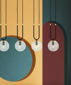 Outlet Sklep Kaja Minimalistyczna lampa wisząca do jadalni 1114/4 GLAM | Kaja