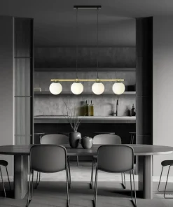 Store Sklep Kaja Minimalistyczna lampa wisząca and wyspę kuchenną 1254/4 z serii ALLORA