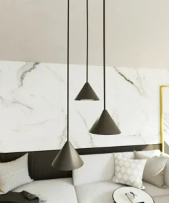 Sale Sklep Kaja Minimalistyczna lampa wisząca 1330/3PREM ELIT 3 PREMIUM BLACK | Kaja czarny