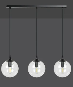 Shop Sklep Kaja Minimalistyczna lampa wisząca z kloszami 711/3 | Kaja Oświetlenie