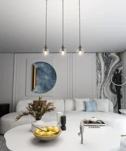 Shop Sklep Kaja Minimalistyczna lampa wisząca z kloszami 711/3 | Kaja Oświetlenie