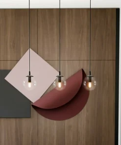 Shop Sklep Kaja Minimalistyczna lampa wisząca z kloszami 711/3 | Kaja Oświetlenie