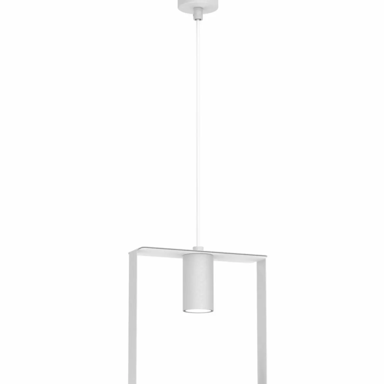 Best Sklep Kaja Minimalistyczna lampa wisząca GU10 20x20cm ANT 5045 ORTIGA | Kaja