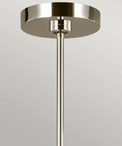 Minimalistyczna lampa wisząca nikiel FE-BRIANNA9-PN z serii BRIANNA*Sklep Kaja Clearance