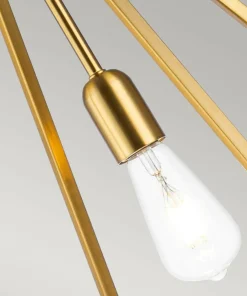Flash Sale Sklep Kaja Minimalistyczna lampa wisząca, złota FE-NICO-P-L-BB z serii NICO oksydowanymosiądz
