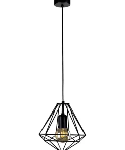 Shop Sklep Kaja Minimalistyczna lampa wisząca do jadalni K-4018 MARKO | Kaja czarny