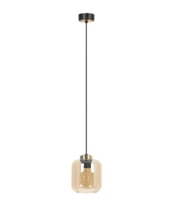Shop Sklep Kaja Minimalistyczna lampa wisząca z ciekawym kloszem K-5510 z serii IGA