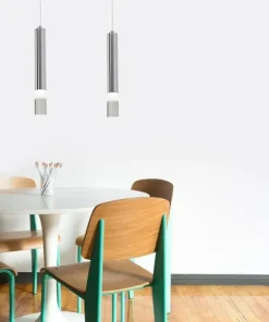 Hot Sklep Kaja Minimalistyczna lampa wisząca na listwie ML322 ICE | Kaja Oświetlenie