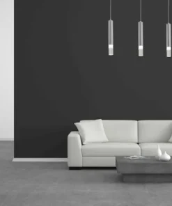Hot Sklep Kaja Minimalistyczna lampa wisząca na listwie ML322 ICE | Kaja Oświetlenie