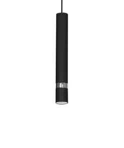 Store Sklep Kaja Minimalistyczna lampa wisząca, czarna tuba MLP1413 JOKER | Kaja