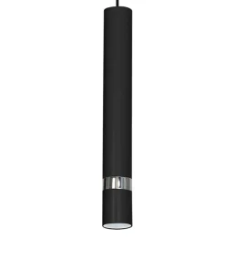 Store Sklep Kaja Minimalistyczna lampa wisząca, czarna tuba MLP1413 JOKER | Kaja