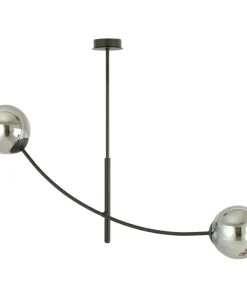 Shop Sklep Kaja Minimalistyczna lampa z ciemnymi kloszami 1100/2 HUNTER | Kaja