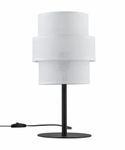 Minimalistyczna lampka na szafkę nocną TK 5893 CALISTO WHITE | Kaja*Sklep Kaja Online