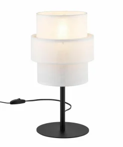Minimalistyczna lampka na szafkę nocną TK 5893 CALISTO WHITE | Kaja*Sklep Kaja Online