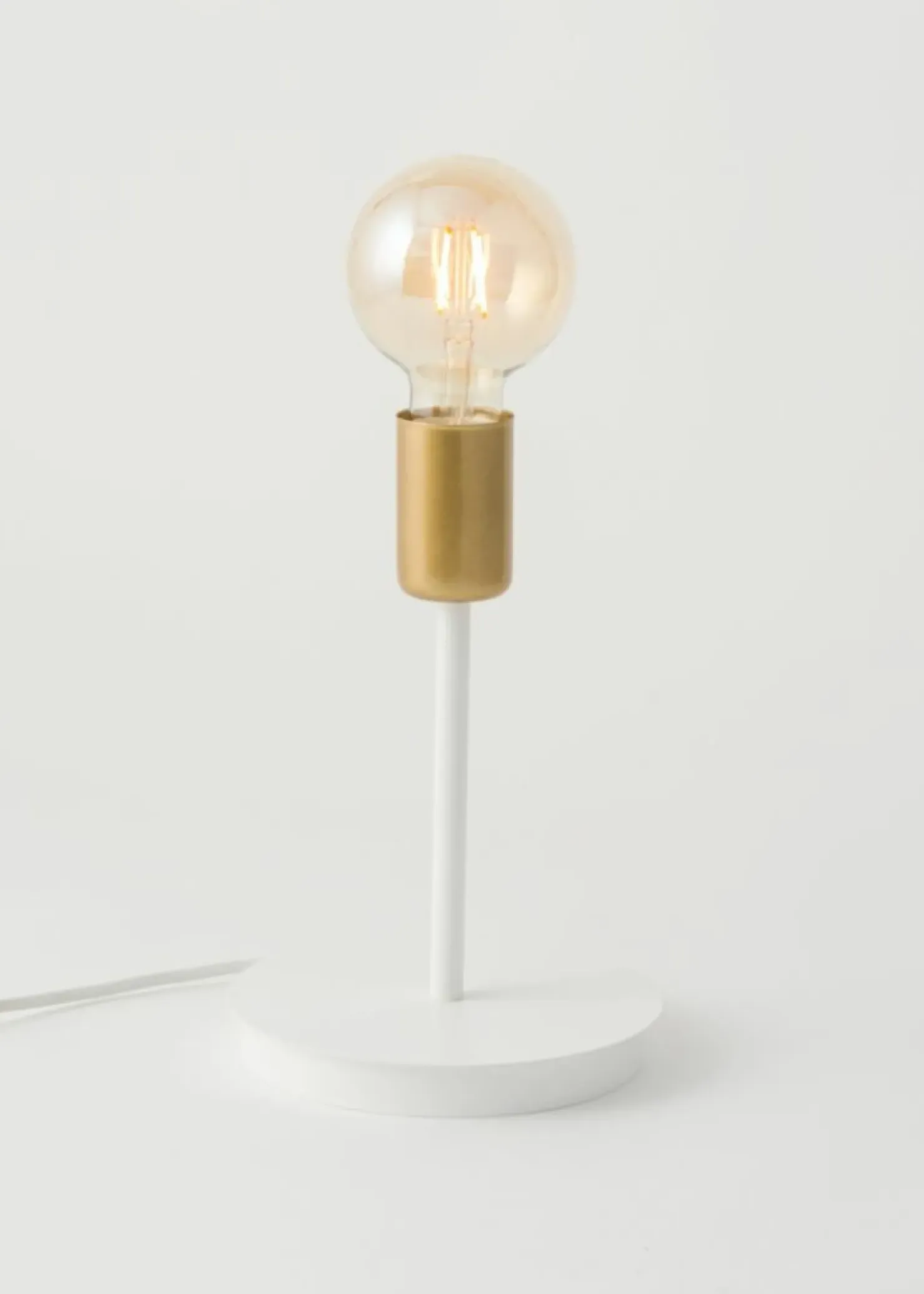 Minimalistyczna lampka stołowa na ozdobną żarówkę SIG 50317 GINO*Sklep Kaja Outlet