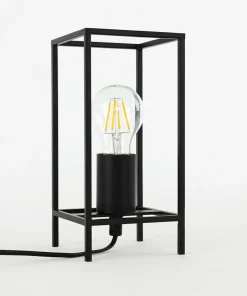 Minimalistyczna lampka stołowa TB-3343-1S-BK MELANDO | Kaja*Sklep Kaja Cheap