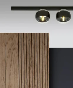 Minimalistyczna listwa ze szklanymi kloszami 1123/2 FIT | Kaja*Sklep Kaja Shop