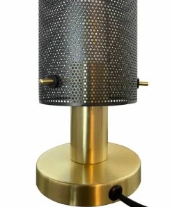 Minimalistyczna, metalowa lampka stołowa LP-945/1T BK TIRANA | Kaja*Sklep Kaja Store