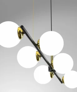 Clearance Sklep Kaja Minimalistyczna, molekularna lampa nad stół MLP7845 POP | Kaja