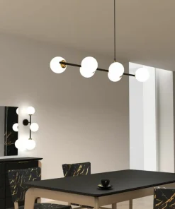 Clearance Sklep Kaja Minimalistyczna, molekularna lampa nad stół MLP7845 POP | Kaja