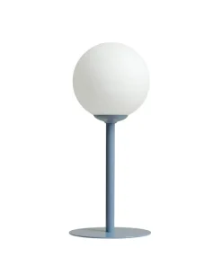 Minimalistyczna, niebieska lampka na szafkę nocną 1080B16 PINNE*Sklep Kaja Shop