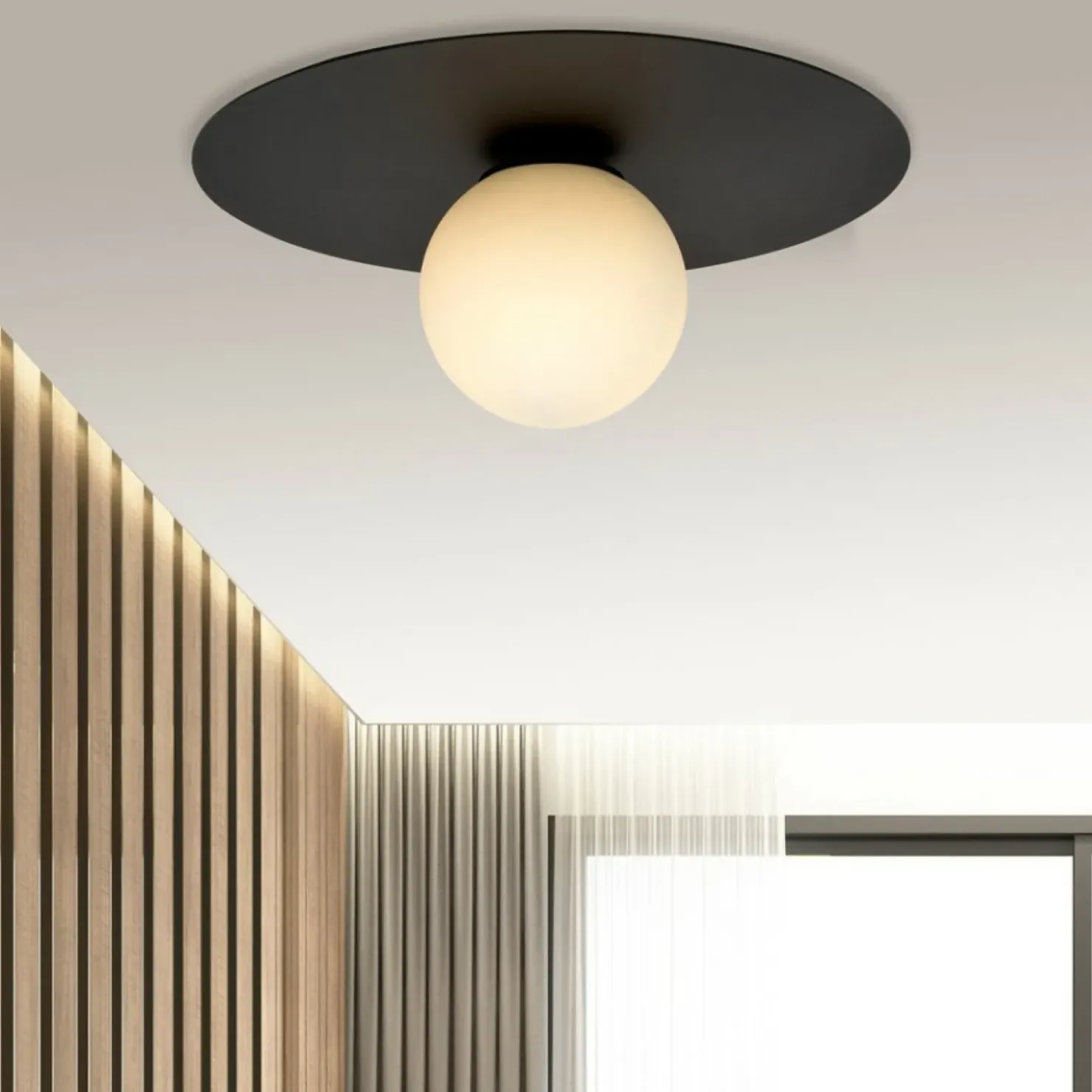 Minimalistyczna, punktowa lampa sufitowa 1127/1 SOLAR | Kaja*Sklep Kaja Clearance