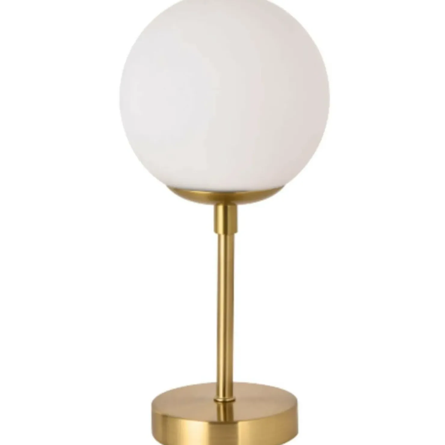 Minimalistyczna, złota lampa stołowa z kulą LP-002/1T S z serii DORADO*Sklep Kaja Best Sale
