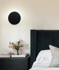 Minimalistyczny, kinkiet o średnicy 30cm K-4636 | Kaja*Sklep Kaja Sale
