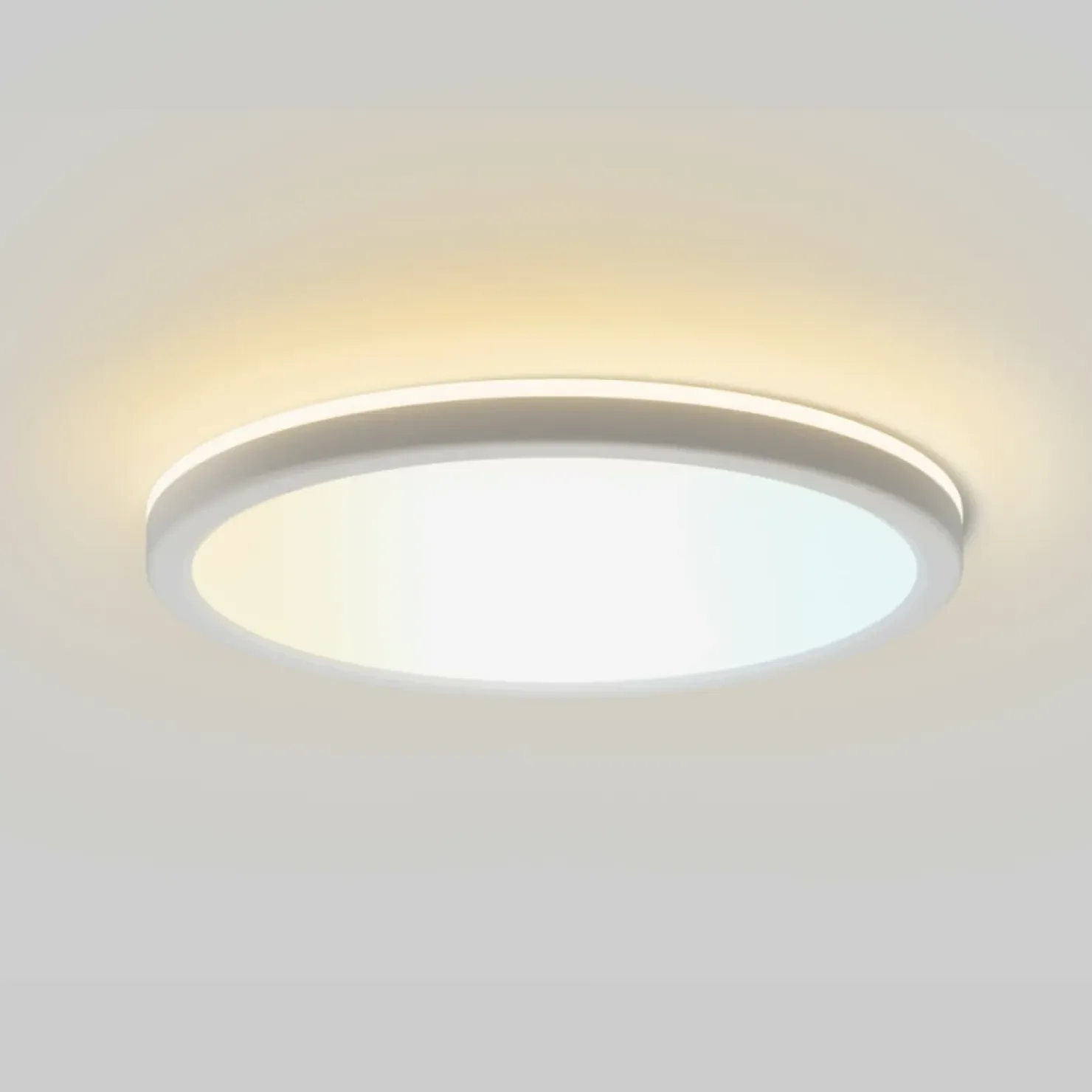 Minimalistyczny plafon LED ⌀40 PLF-63452-400R-36W-WH CORTE | Kaja*Sklep Kaja Outlet