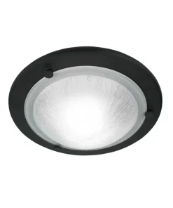 Minimalistyczny plafon sufitowy BERWICK-F-BLACK z serii BERWICK*Sklep Kaja Outlet