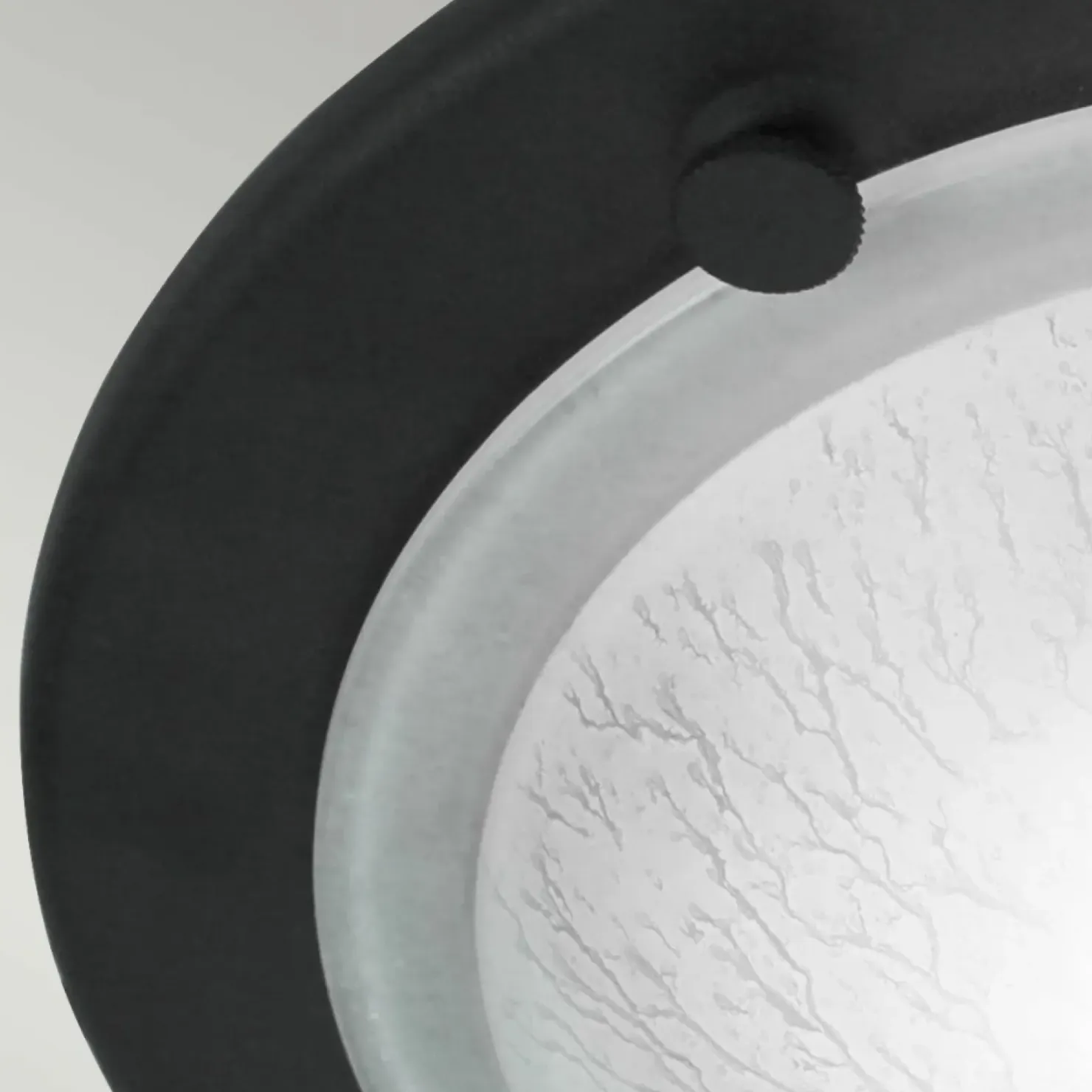 Minimalistyczny plafon sufitowy BERWICK-F-BLACK z serii BERWICK*Sklep Kaja Outlet