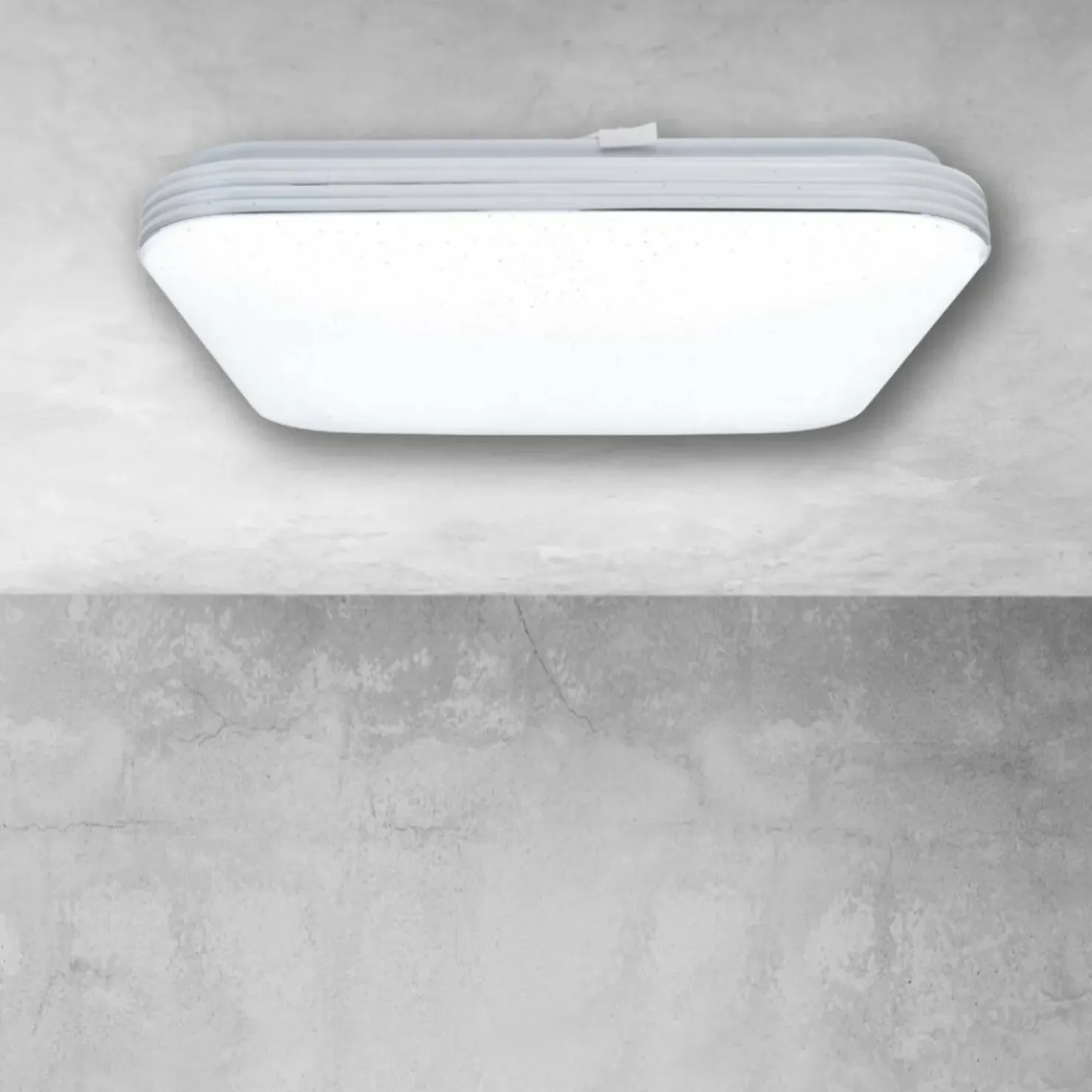 Sale Sklep Kaja Minimalistyczny plafon, z pilotem do sterowania ML4856 z serii PALERMO | Kaja Oś