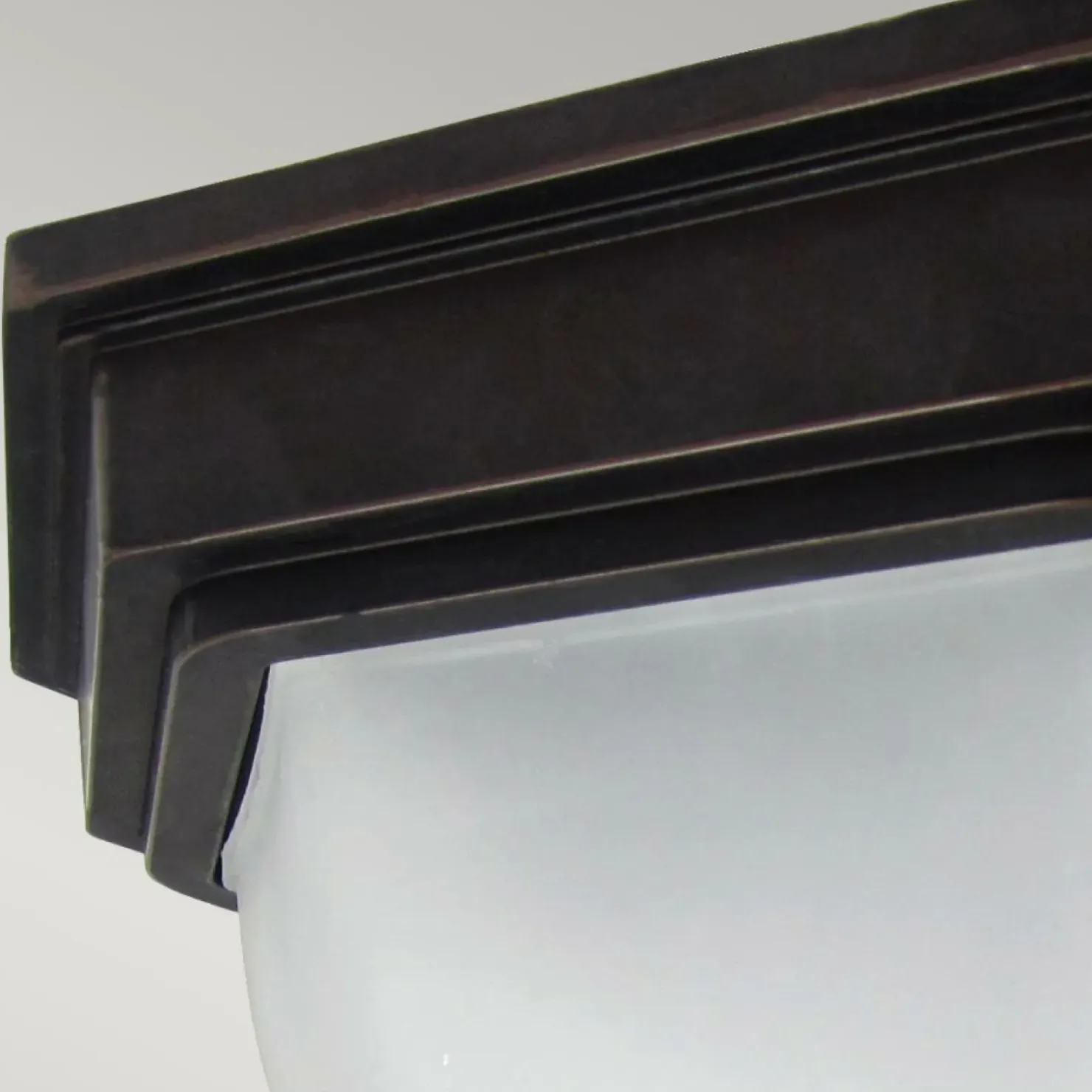 Minimalistyczny plafon zewnętrzny GZH-FF12 z serii FAIRFORD*Sklep Kaja Discount