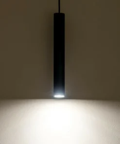 Store Sklep Kaja Minimalistyczny, regulowany zwis, tuba 30cm 10771 FOURTY | Kaja czarny