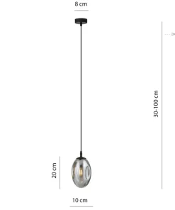 Store Sklep Kaja Minimalistyczny zwis nad blat kuchenny 1266/1 z serii ASTRAL | Kaja