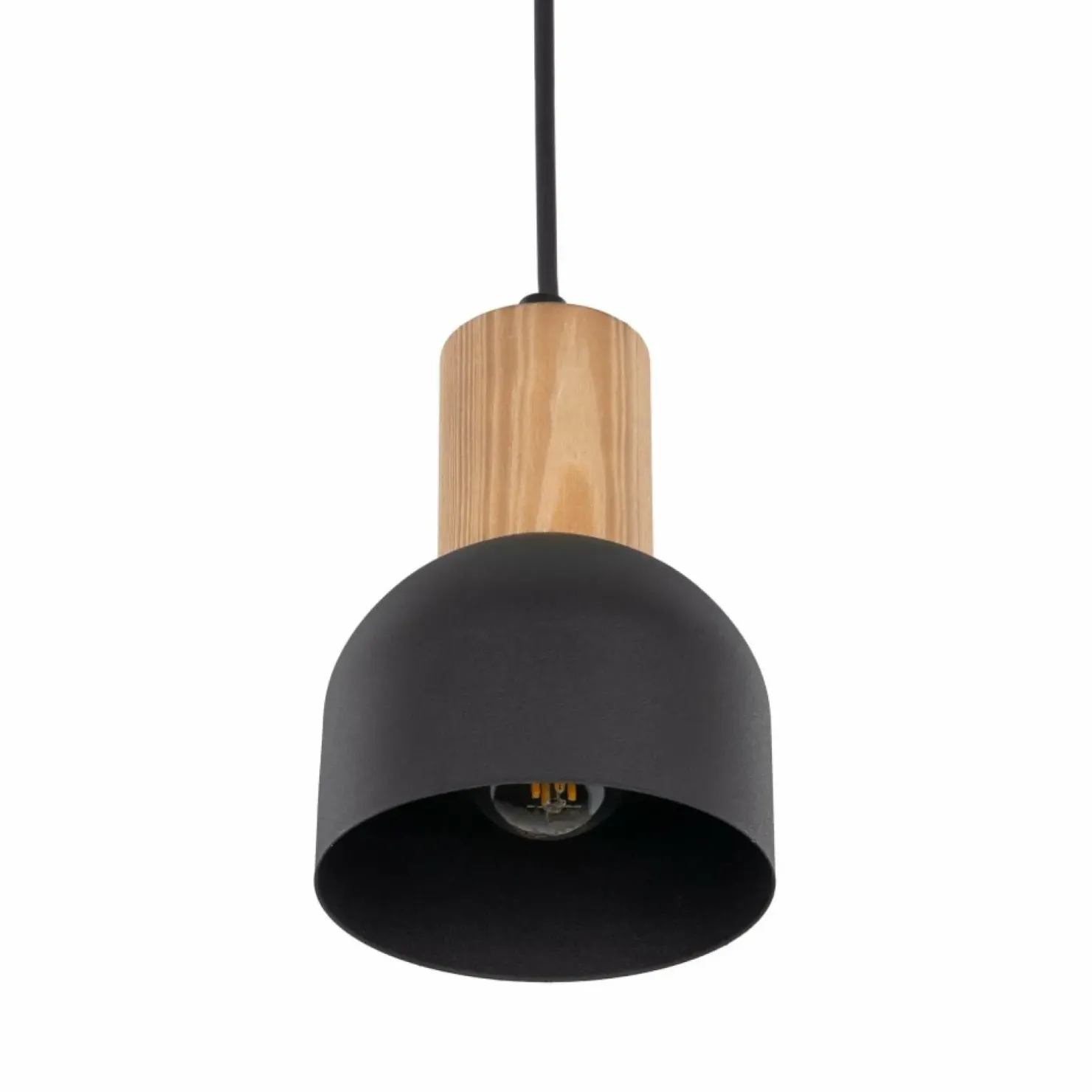 Store Sklep Kaja Minimalistyczny zwis z drewnianą oprawką TK 4894 CAIRO | Kaja