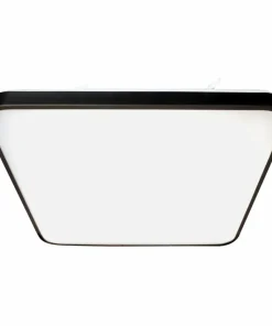 Mleczny plafon LED, czarna ramka 37x37cm 4000K ML7935 FABIO | Kaja*Sklep Kaja Hot