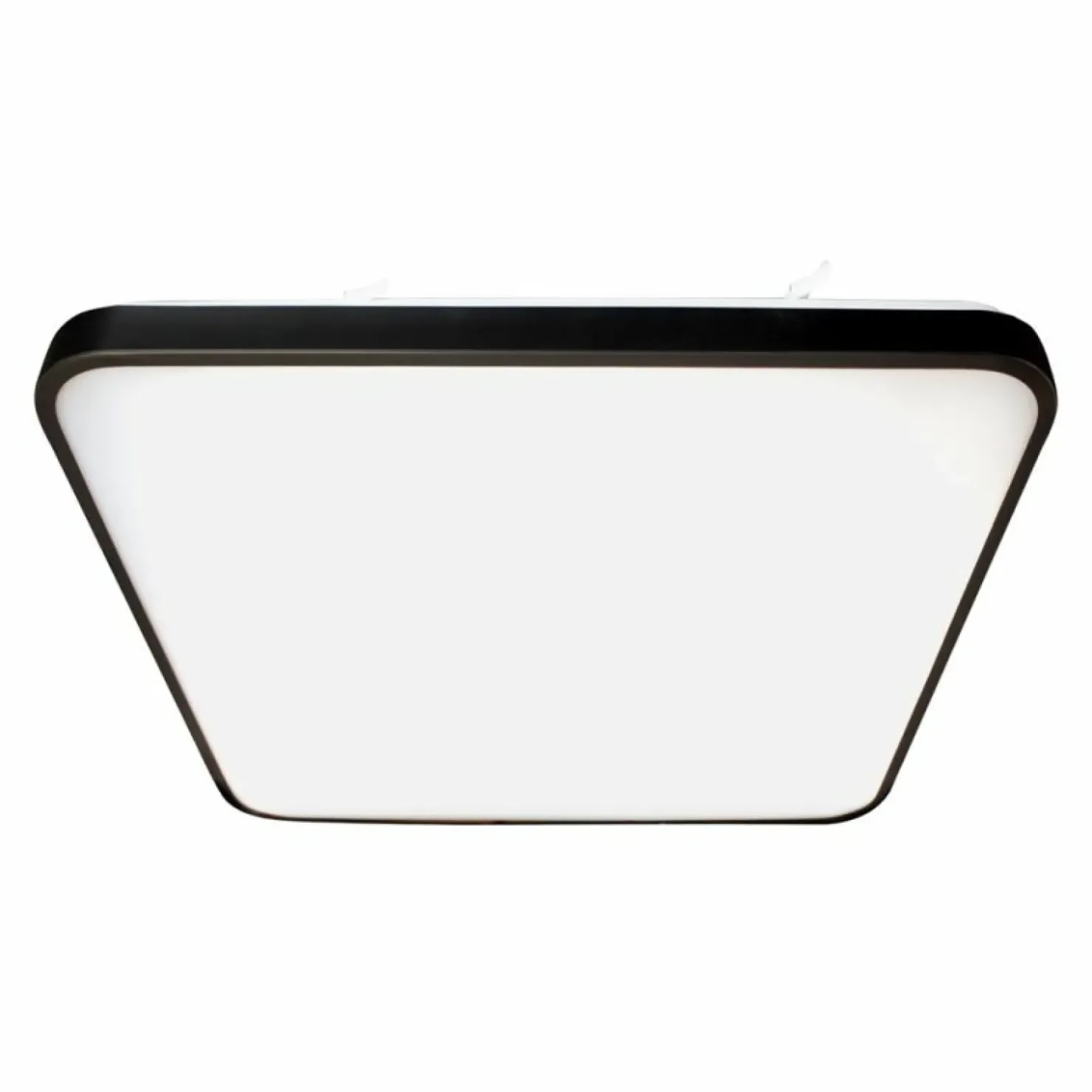 Mleczny plafon LED, czarna ramka 37x37cm 4000K ML7935 FABIO | Kaja*Sklep Kaja Hot