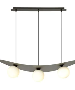 Hot Sklep Kaja Modernistyczna lampa wisząca z białymi kloszami 1301/3 z serii AURA